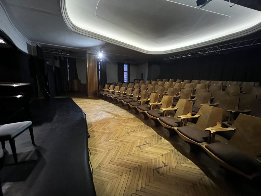 Dom Literatury venue for the PolkLore show in historic Warsaw